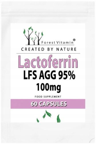 Laktoferin LFS AGG 95% v kapsulah 100 mg, 60 kapsul