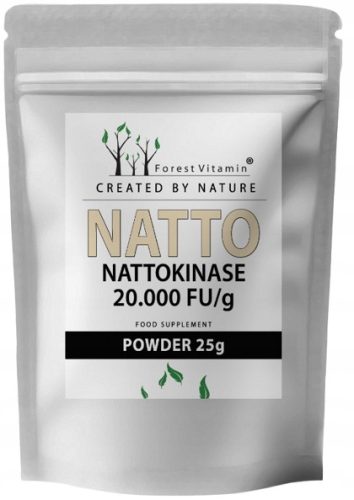 Nattokinaza v Prahu: Naravni Encim za Krvni Obtok in Zdravje Srca - 25g
