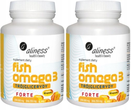 Aliness Fish Omega-3 Forte Trigliceridi – Visokokakovostno prehransko dopolnilo