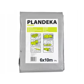 Večnamenska odporna zaščitna ponjava 6x10 m, 210 g/m2