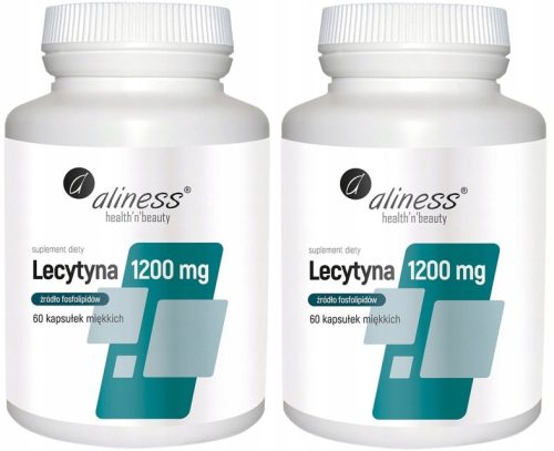 Aliness Lecytyna Medica Forte 1200 mg - Dopolnilo za Podporo Spomina in Koncentracije