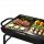  Žar plošča inox BBQ pravokotna 46 x 30 cm 10 cm