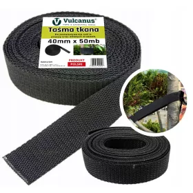    Trak za pritrjevanje dreves 4 cm x 50 m za vezanje dreves in grmovnic, debel