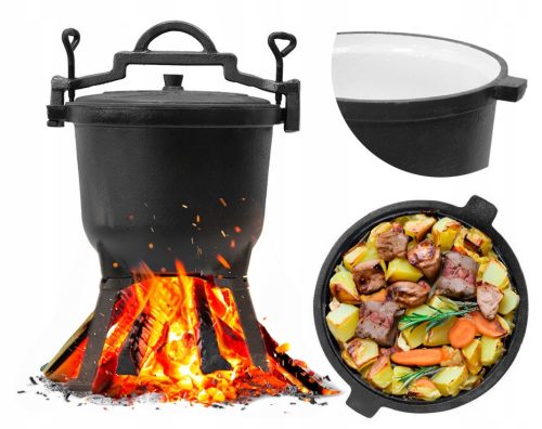  Meyerhoff 8L stoječi emajliran kotel PECIVO PEČENA PITA DUŠENA PITA