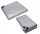 2x Odporna Vodoodporna Srebrna Plandeka 120g/m2