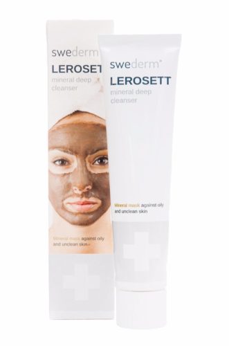 Čistilna maska Lerosett z maroško glino Ghassoul, 70 ml