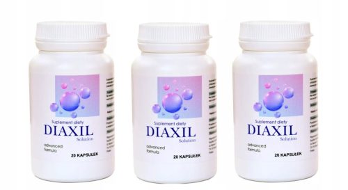 Diaxil Solution - Naravna podpora za osebe s sladkorno boleznijo, 3x 20 kapsul