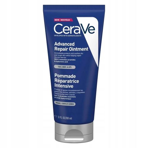 Intenzivna regenerativna mazilo CeraVe za obrazo kože, brez parfuma, 88 ml