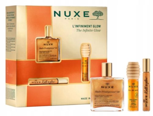 Nuxe Glow Huile Prodigieuse Or: Komplet Suhih Olj za Sijočo Kožo