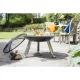  RedFire Chicago Garden Fire Pit, črna, jeklo, 75 cm