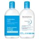 Paket dveh Bioderma Hydrabio H2O micelarnih vod za odstranjevanje ličil, 2x 500 ml