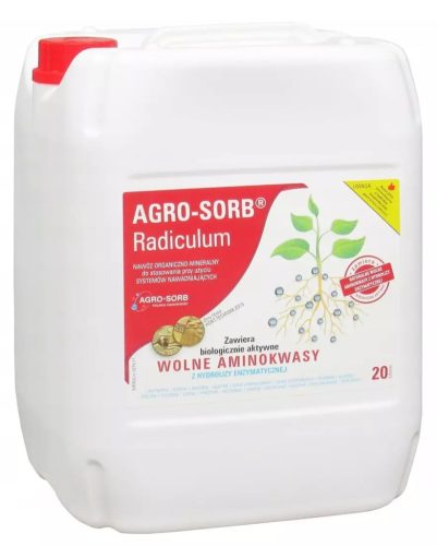 Agro-Sorb Radiculum 20L: Biostimulator za podporo koreninskega sistema in rast rastlin