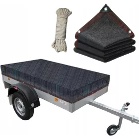   Mreža za prikolico HDPE HAMON 2X4 M z 10 m vrvi za lahek transport in zaščito