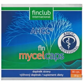   Mycelcaps - Shiitake Gobe z AHCC za Podporo Imunskega Sistema, 80 Kapsul