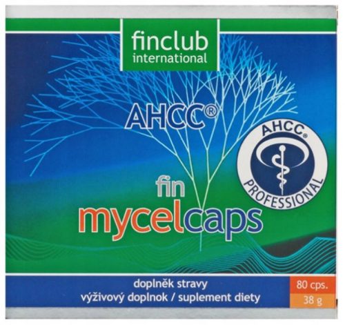 Mycelcaps - Shiitake Gobe z AHCC za Podporo Imunskega Sistema, 80 Kapsul