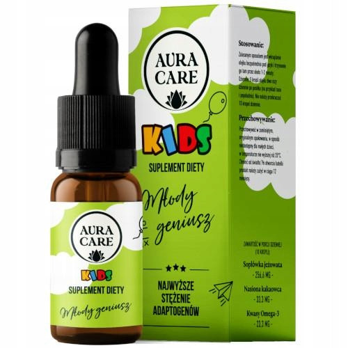 Aura Care Kids Mladi genij, 15 ml - Prehransko dopolnilo za otroke