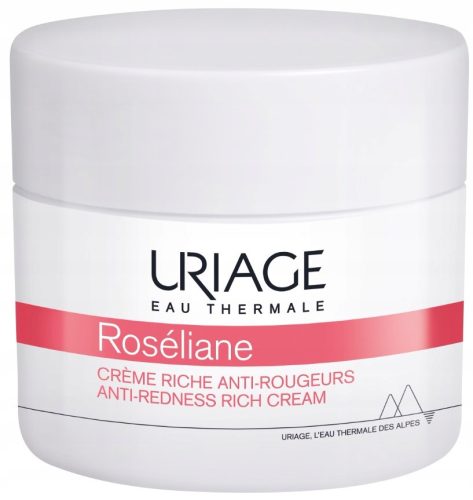 URIAGE ROSELIANE Riche krema za občutljivo kožo z rozaceo 50 ml