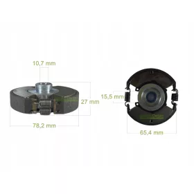    Sklopka za skakalec/nabijač z dvotaktnim motorjem BH55 BH65 BS65Y / 43595