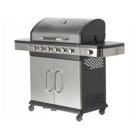    PLINSKI VRTNI ŽAR 20kW YATO REŠETKA IZ NERJAVEČEGA JEKLA MASNA LITINA