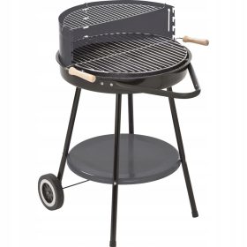    Okrogel žar na oglje z veliko zložljivo rešetko Landmann Mr. Vrtnar 48,5cm