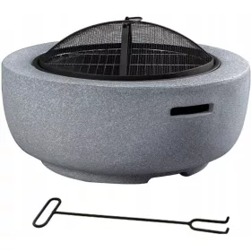  ELEGANT VRTNI KAMIN KAMNITA SKLEDA VRTNI KAMIN ŽAR 4v1
