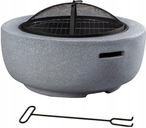  ELEGANT VRTNI KAMIN KAMNITA SKLEDA VRTNI KAMIN ŽAR 4v1