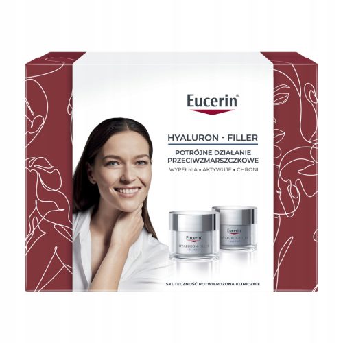 Komplet kozmetičnih izdelkov Eucerin Hyaluron-Filler za zmanjšanje gub in intenzivno vlaženje