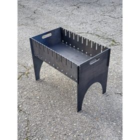  Mangal 4 mm zložljiva žara na oglje 10 šamponov