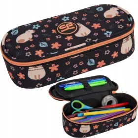   CoolPack Campus peresnica cev za dekleta Črna Capybara – enoprekatna torbica 22×10×6 cm