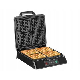  Transa Electronics TE-33 1500 W pekač za vaflje črn