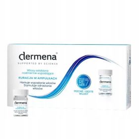   Dermena Tretma v Ampulah za Ženske - Zaustavi Izpadanje Las in Spodbuja Rast