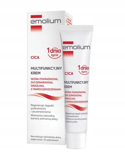 Emolium CICA Multifunkcijska regeneracijska krema za občutljivo kožo 40ml