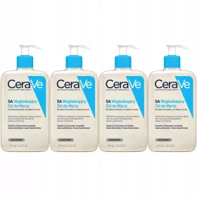   CeraVe SA Gel za umivanje za hrapavo kožo z mozoljčki 4x473ml