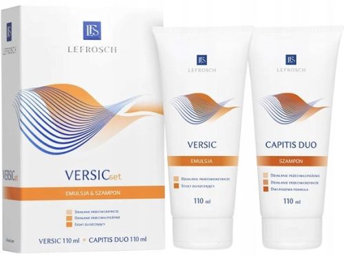 Set Versic in šampon Capitis Duo: Kompletni paket proti prhljaju