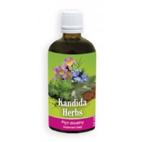   Zeliščne kapljice Kandida Herbs, 100 ml - Naravna podpora za vaše telo
