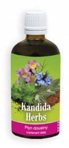 Zeliščne kapljice Kandida Herbs, 100 ml - Naravna podpora za vaše telo