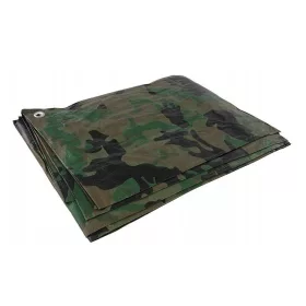   Kamuflažna platnena prekrivka CAMO 5x6m za zunanjo in notranjo uporabo