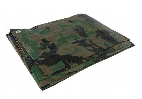 Kamuflažna platnena prekrivka CAMO 5x6m za zunanjo in notranjo uporabo