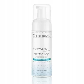   Čistilna pena Dermedic Normacne Niacinamide za mešano in mastno kožo, 170 ml