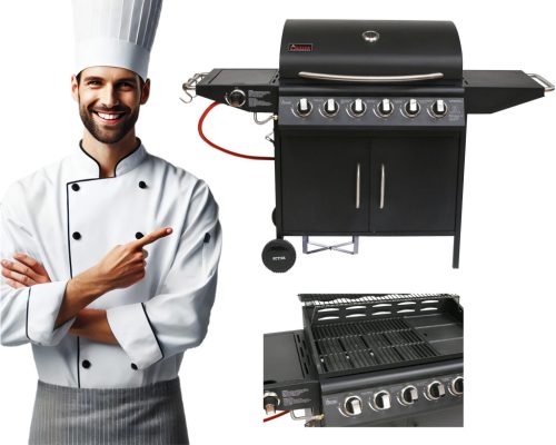  Plinski žar Activa Mastercook Florida III 6+1 (15,0 + 3,2 kW) - 19786G