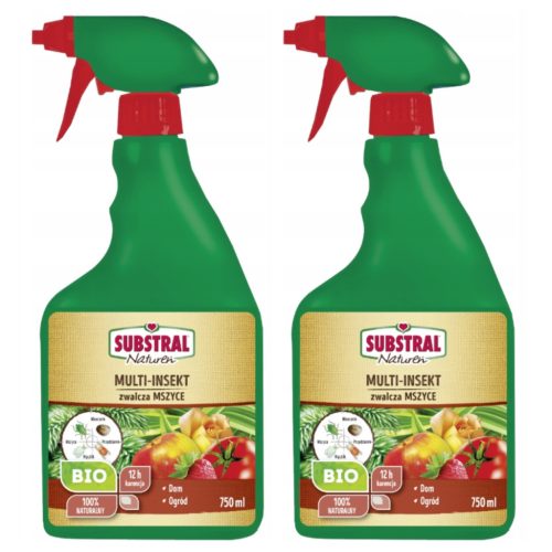 2 x Multi Insekt Naturen, naravni insekticid 750 ml SUBSTRAL = 1,5L