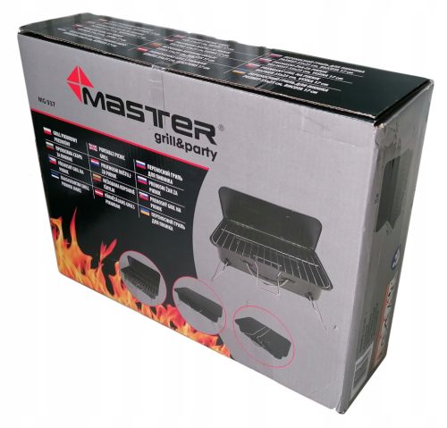  Žar na oglje Master Grill&Party 23 x 33 cm