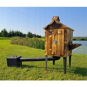  VRTNA KADILJNICA Z LESENIM POLIKOM, KURJENA