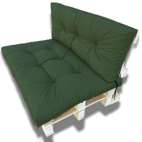   Vrtna blazina za paleto 120x80 vodoodporna in vzdržljiva + naslonjalo 120x40