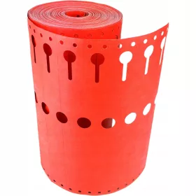  Tyvek etikete 25,4 x 220 mm, rola 1000 kosov, rdeče