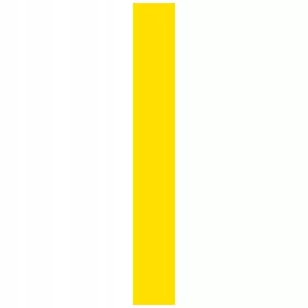  PVC etikete za božično drevo 25x220mm 250 kosov rumene