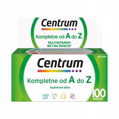 Centrum Multivitaminski in Mineralni Kompleks A do Z, 100 Tablet