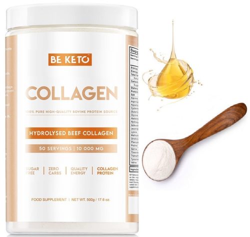 Čisti goveji kolagen Keto brez okusa 500g BeKeto - Idealen za zdravje in lepoto