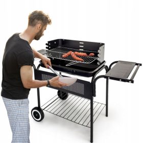  Vrtni žar na oglje |. Velika rešetka 53x34 |