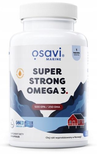 Super Strong Omega 3 Marine - Kapsule z visoko koncentracijo EPA in DHA
